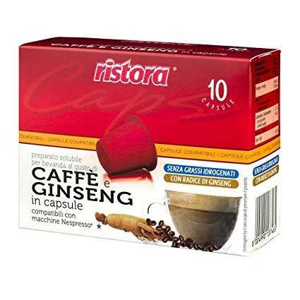 Ristora 60 capsule Ginseng compatibili Nespresso