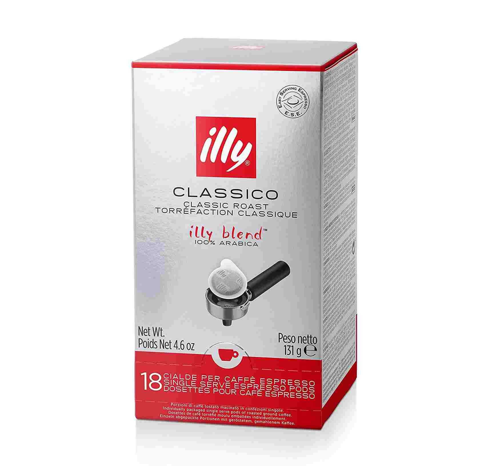 108 cialde ESE monodose Tostato Classico Illy Caffè