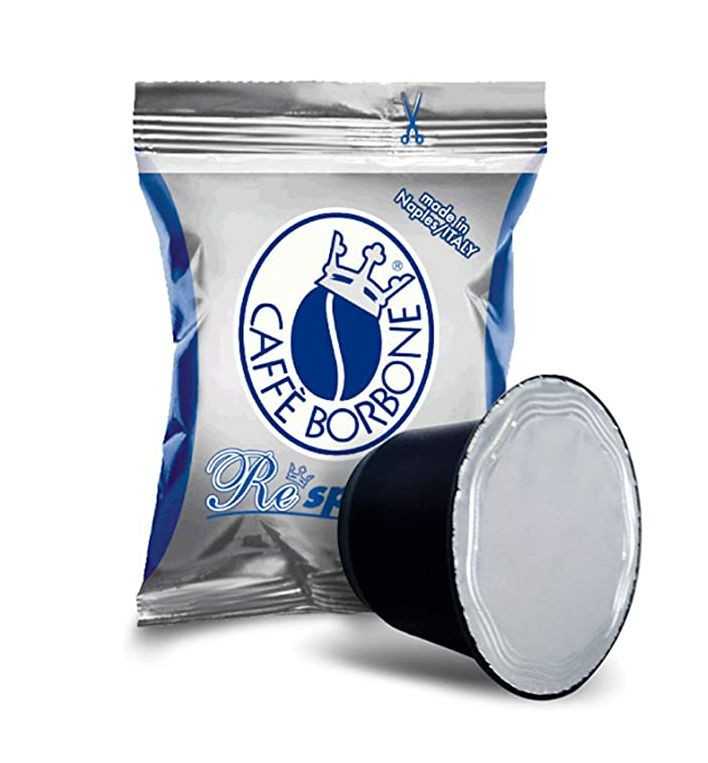 100 capsule Caffè Borbone miscela Blu Respresso Compatibili Nespresso