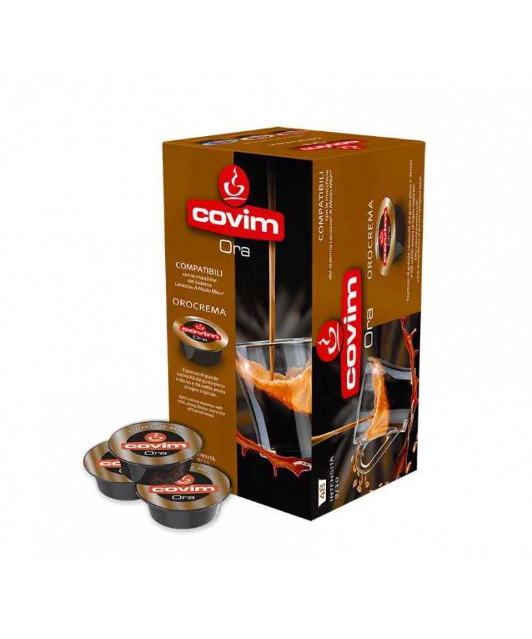 Covim 96 capsule caffè compatibili A Modo Mio miscela OROCREMA (2X48)