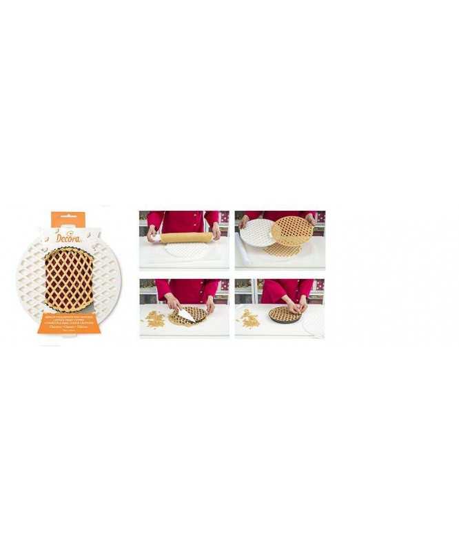 DECORA Griglia tagliapasta classica per crostate
