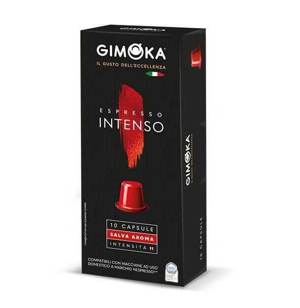 100 capsule Gimoka miscela compatibili Nespresso