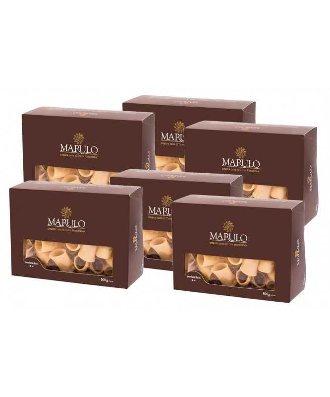6 Pz Da 500 g PACCHERI LISCI - PASTA MARULO Pregiata Pasta Di Torre Annunziata