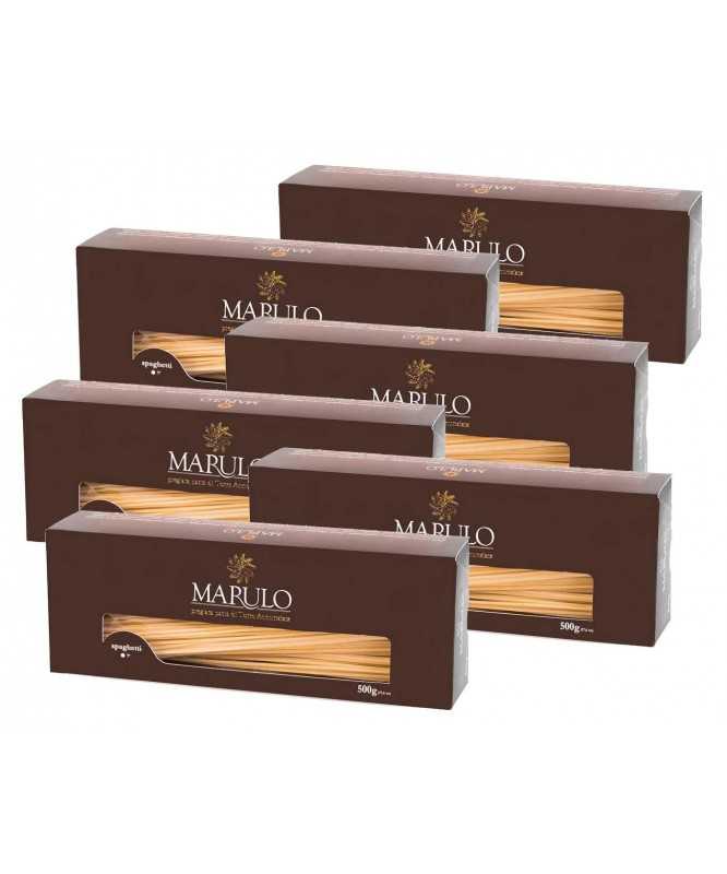 6 Pz Da 500 g SPAGHETTI OPLONTINI - PASTA MARULO Pregiata Pasta Di Torre Annunziata