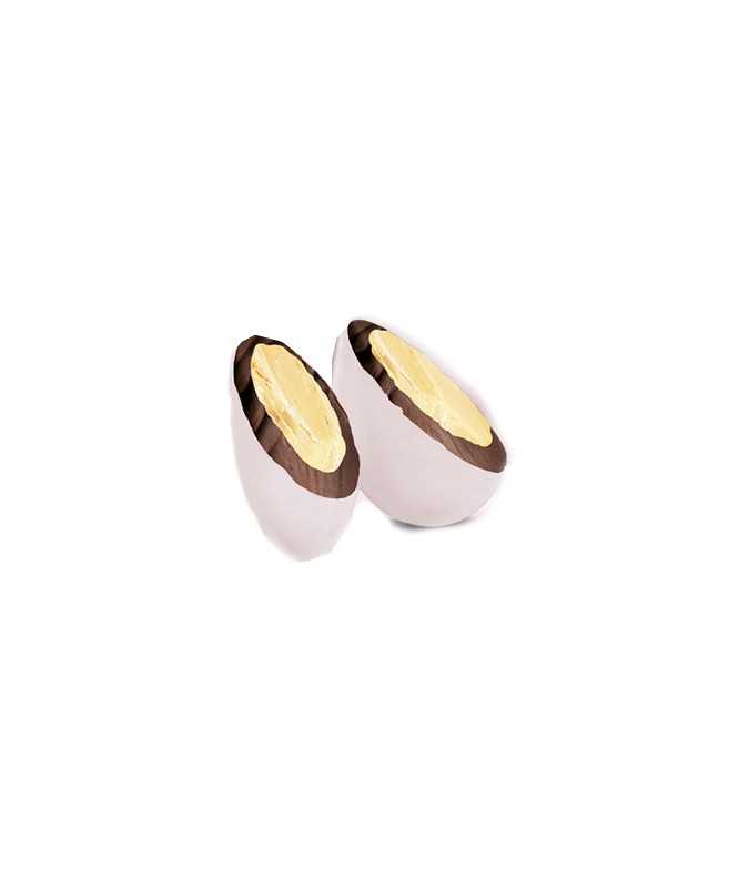 2 Kg CONFETTI CRISPO Dolce Rondò BIANCO con doppio ripieno di cioccolato bianco e fondente