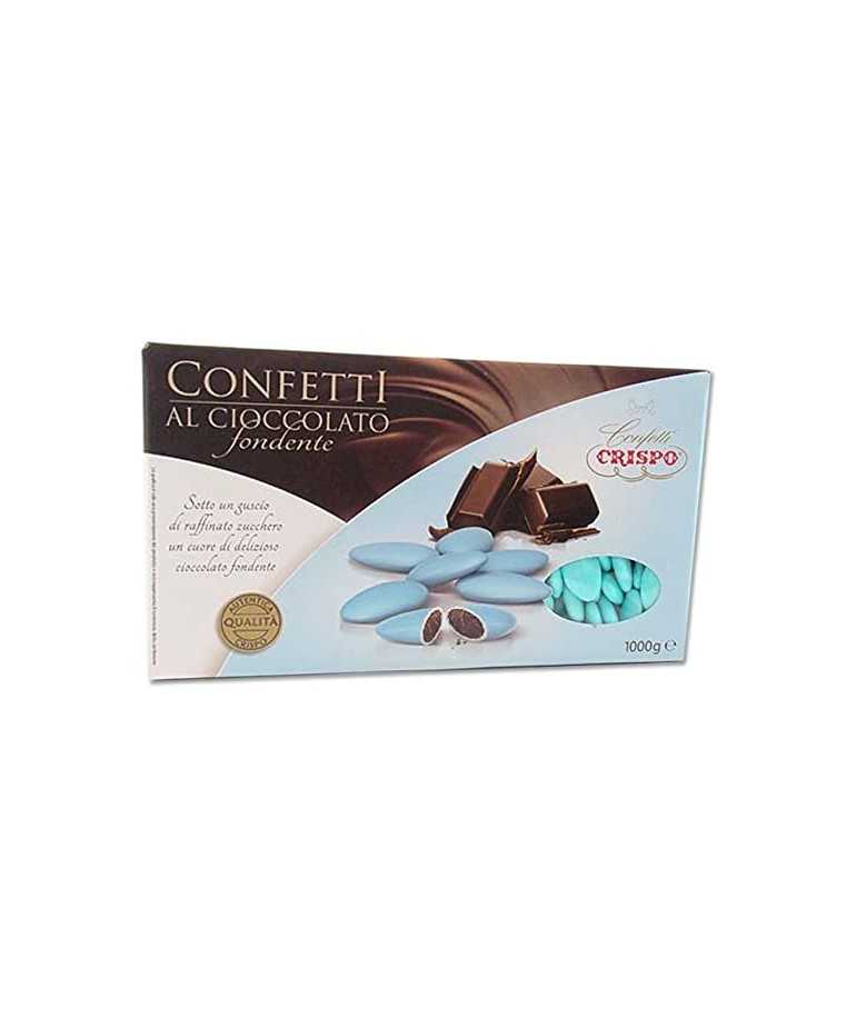 Confetti Cioccolato FONDENTE CELESTE 1 KG - CRISPO