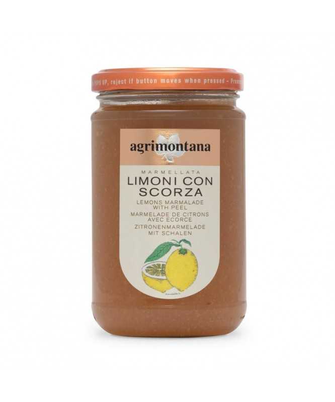 MARMELLATA LIMONI NUOVA Confettura EXTRA da 350 g - AGRIMONTANA
