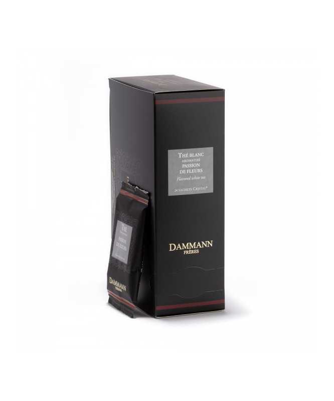 THE BLANC PASSION DE FLEURS The bianco 24 Bustine in SACHETS CRISTAL Monodose - DAMMANN FRERES