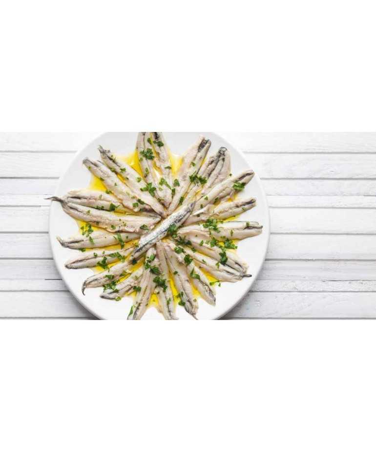 Alici marinate in olio di semi di...