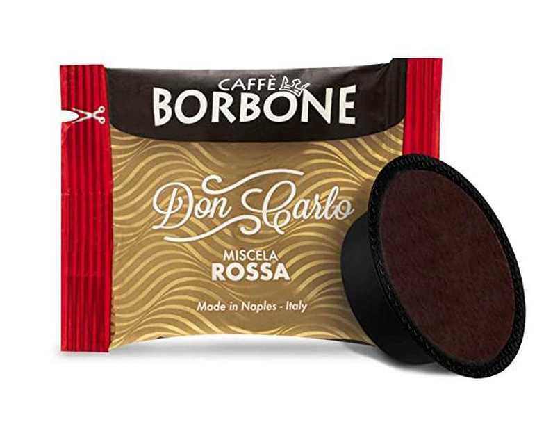 50 capsule Caffè Borbone Don Carlo miscela Rossa compatibili Lavazza A Modo
