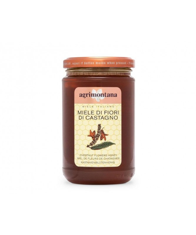 Miele di fiori di castagno 400g Agrimontana
