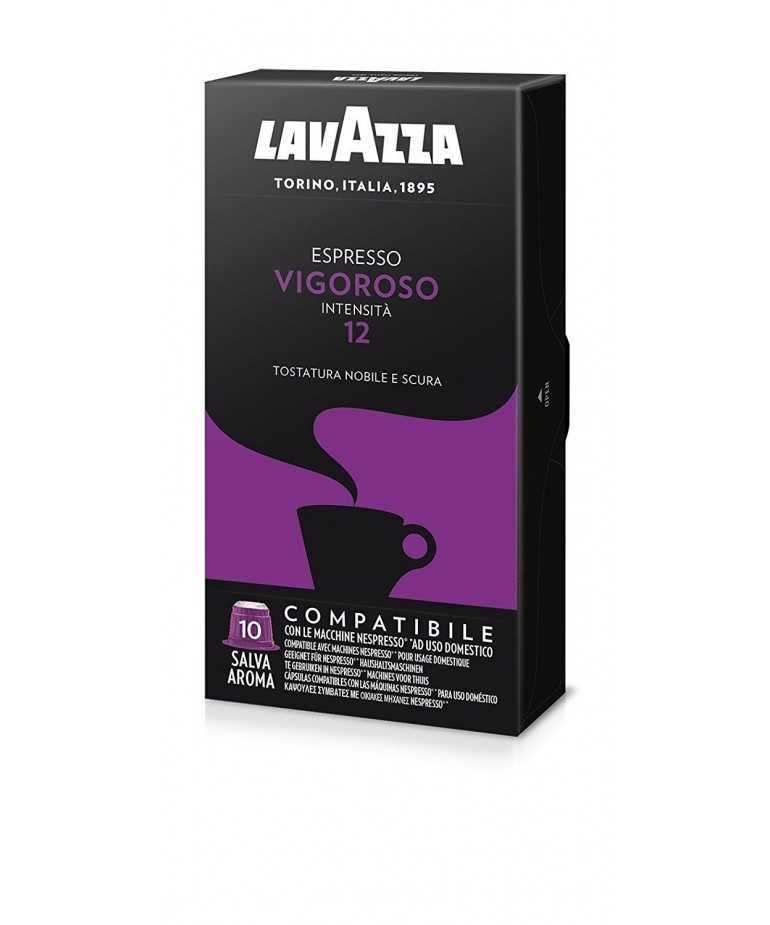 400 capsule Lavazza espresso Vigoroso compatibili Nespresso