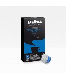 Lavazza 10 x 10 capsule Espresso Decaffeinato Ricco compatibili Nespresso