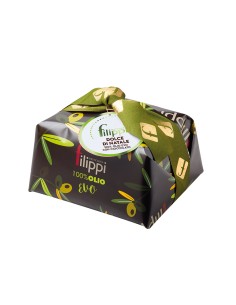 Panettone 100% Olio EVO e Cioccolato 1000g Pasticceria Filippi