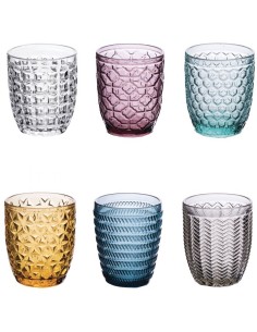 Set 6 Bicchieri Acqua VDE Villa D'Este Home Tivoli 350ml - Collezione Geometrie