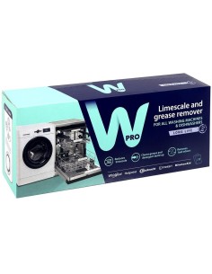 WPRO Disincrostante Anticalcare e Sgrassatore per Lavatrice e Lavastoviglie - 12 Bustine