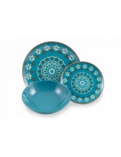 VDE Villa D'Este Home Tivoli Servizio Piatti 18 pezzi in Porcellana Cala Jondal 2