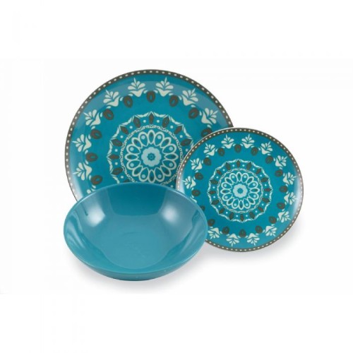 VDE Villa D'Este Home Tivoli Servizio Piatti 18 pezzi in Porcellana Cala Jondal