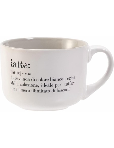 VDE Villa D'Este Home Tivoli Tazza Jumbo Latte & Biscotti