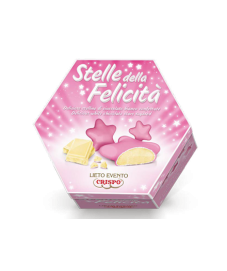 Confetti Crispo Stelle della Felicità color rosa perlato