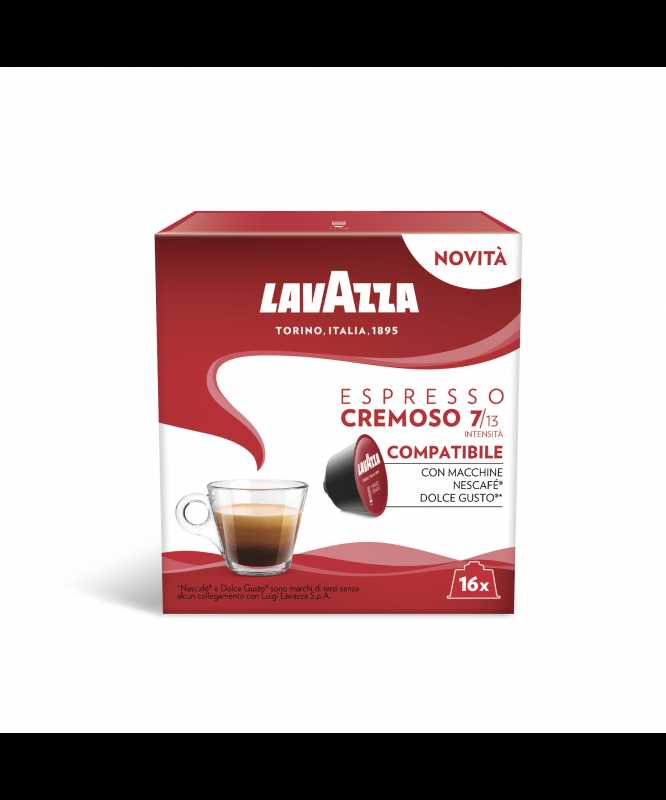 Lavazza 96 capsule Cremoso compatibili Dolce Gusto